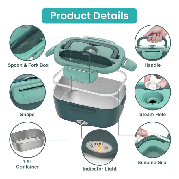 HeatBox Electric Lunch Box